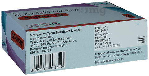 Atorva 20 Tablet image