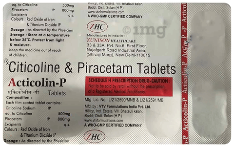 Acticolin P Tablet image Acticolin P Tablet image