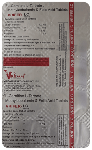 Vrifer-LC Tablet image