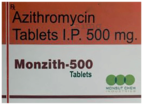 Monzith 500mg Tablet image Monzith 500mg Tablet image