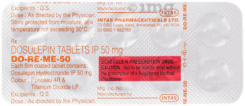 DO RE ME 50mg Tablet image