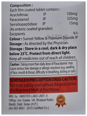 Acelocast-SP Tablet image