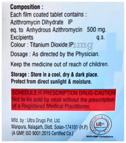 Trazi 500 Tablet image Trazi 500 Tablet image