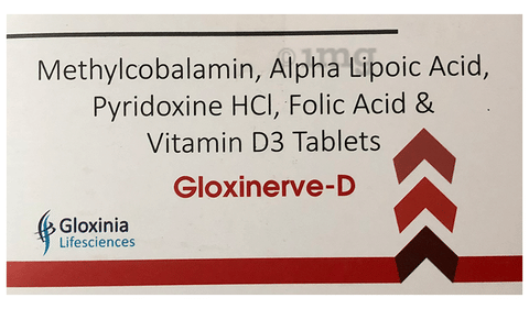 Gloxinerve-D Tablet image