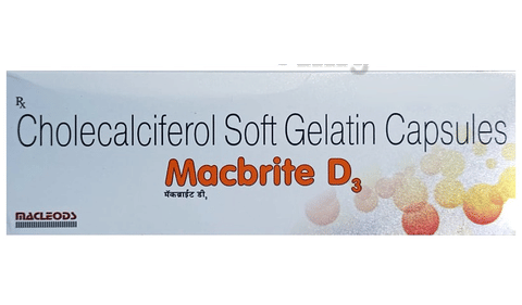 Macbrite D3 Soft Gelatin Capsule image