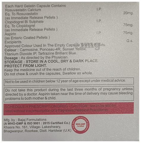 Rosuboon-Gold 20 Capsule