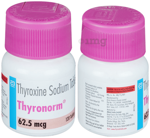 THYronorm 62.5mcg Tablet image