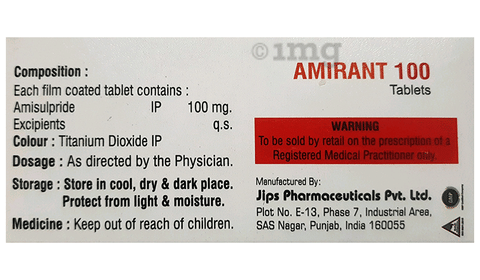 Amirant 100 Tablet image
