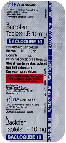 Bacloqube 10 Tablet image Bacloqube 10 Tablet image