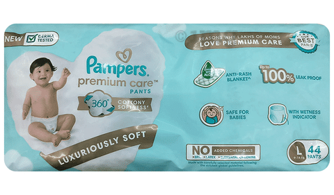 Buy Pampers Premium Care Pants (S) 46 count (4 - 8 kg) Online at Best  Prices in India - JioMart.