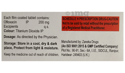 Ofzi 200 Tablet image Ofzi 200 Tablet image