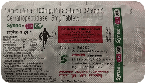 Synac 3 In One Tablet image