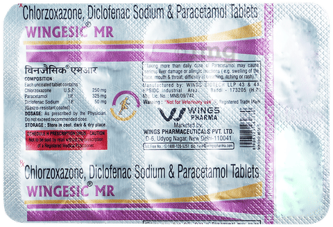 Wingesic MR Tablet image