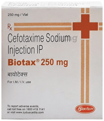 Biotax 250mg Injection image