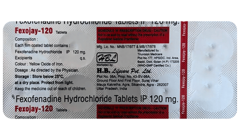 Fexojay 120 Tablet image Fexojay 120 Tablet image