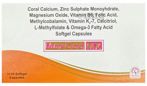 MaxCod MX Softgel Capsule image