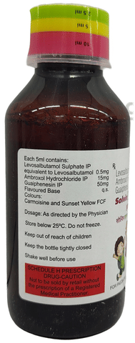 सॉल्विन एलएस जूनियर सिरप image