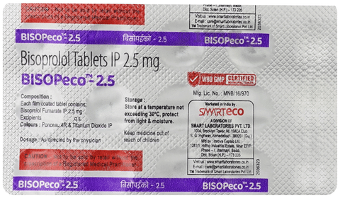 BISOPeco 2.5 Tablet image BISOPeco 2.5 Tablet image
