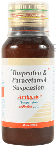 Artigesic 100 mg/162.5 mg Suspension