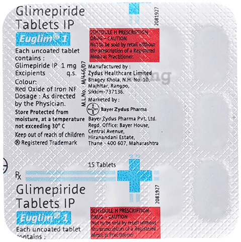 Euglim 1 Tablet image Euglim 1 Tablet image