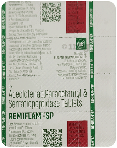 Remiflam-SP Tablet image