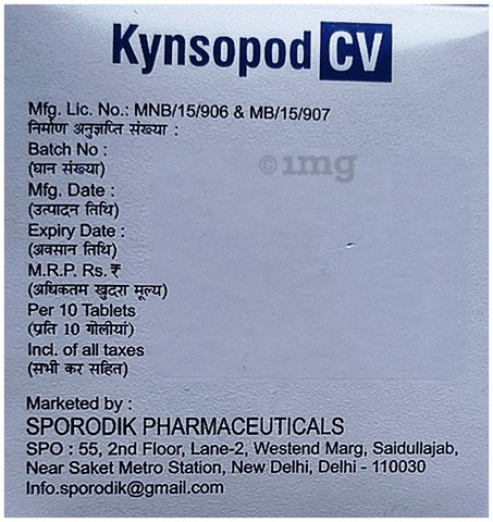Kynsopod CV Tablet image