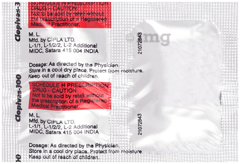 Clopivas 300mg Tablet image