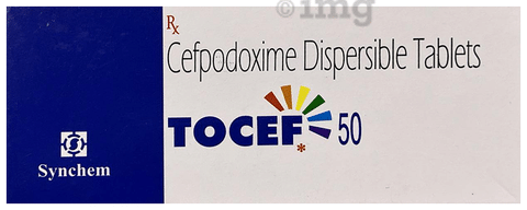 Tocef 50 Tablet DT