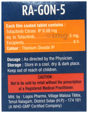 RA-Gon 5 Tablet image RA-Gon 5 Tablet image