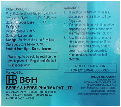 Tear Hydration PF Ophthalmic Solution image Tear Hydration PF Ophthalmic Solution image