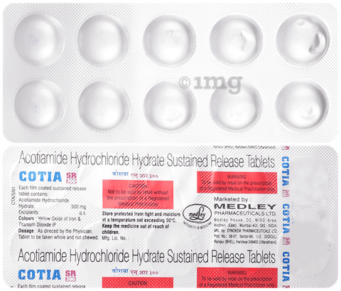 Cotia 300mg Tablet SR image Cotia 300mg Tablet SR image