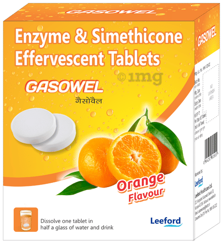 Gasowel Effervescent Tablet image Gasowel Effervescent Tablet image