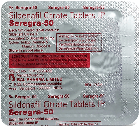 Seregra 50 Tablet image