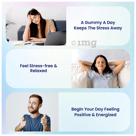 Parisar Stress & Anxiety Relief Gummies: Buy packet of 30.0 gummies at best price in India | 1mg