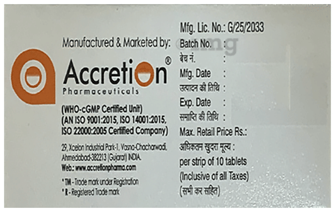 Acrecet-LM Tablet image