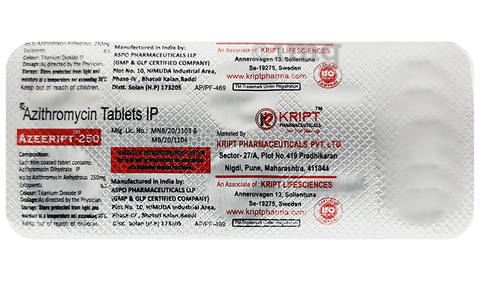 Azeeript 250 Tablet image