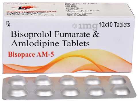Bisopace AM 5 Tablet image Bisopace AM 5 Tablet image