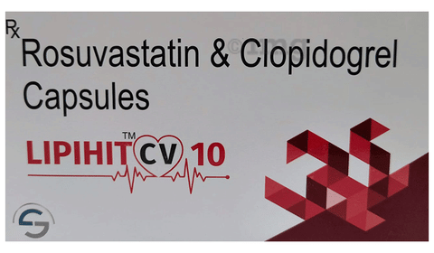 Lipihit CV 10 Capsule image Lipihit CV 10 Capsule image