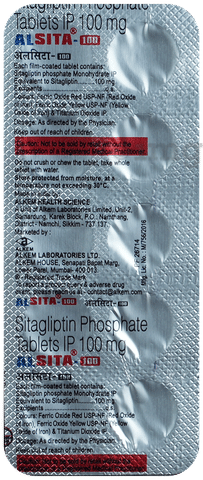 Alsita 100mg Tablet image