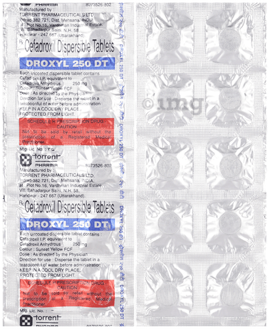 Droxyl 250 DT Tablet image
