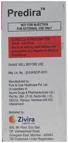 Predira 10mg Eye Drop image Predira 10mg Eye Drop image