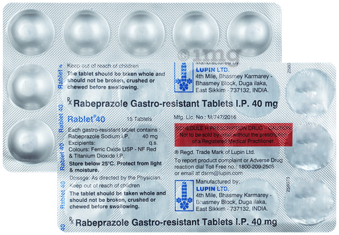 rABlet 40 Tablet image