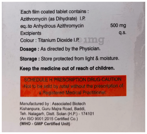Zithronour 500 Tablet