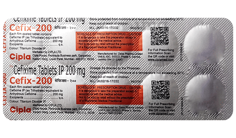 सैफिक्स 200 टैबलेट image