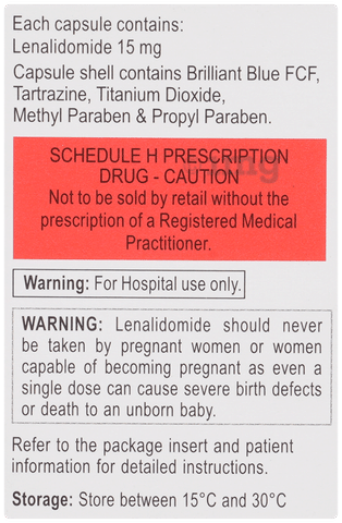 Lenalid 15 Capsule image