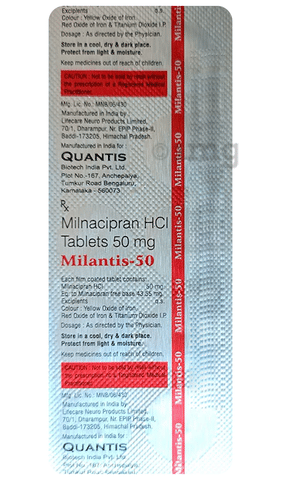 Milantis 50 Tablet image