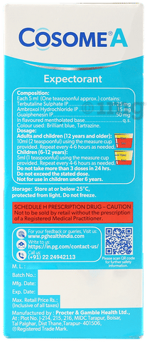 Cosome A Oral Solution image