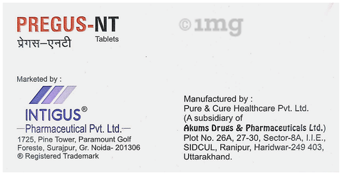 Pregus-NT Tablet image Pregus-NT Tablet image