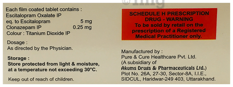 Astawin H 0.25mg/5mg Tablet