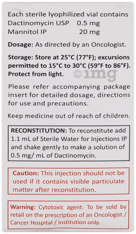 Dacilon 0.5mg Injection image